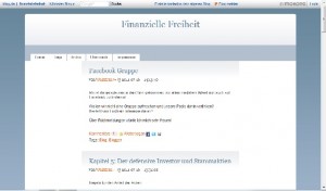 Blogvorstellung: Finanzielle Freiheit