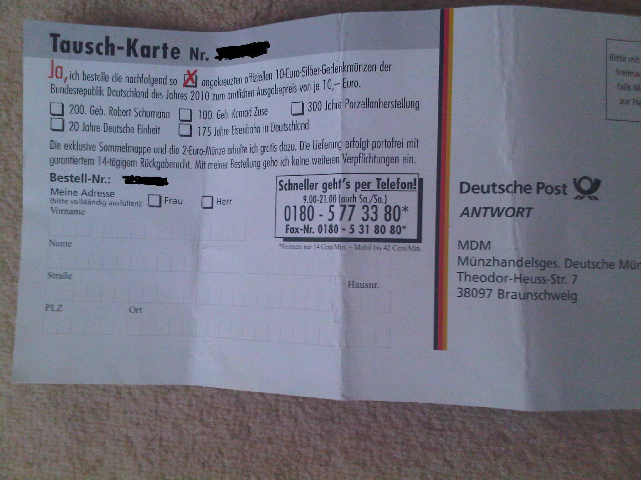 12 € für 10 €? Wo ist der Haken???